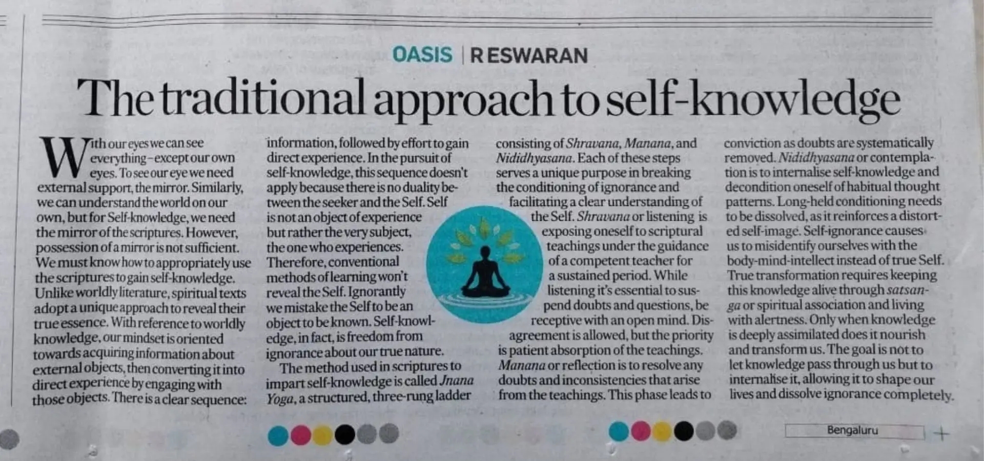 The Traditional approach to Self-Knowledge