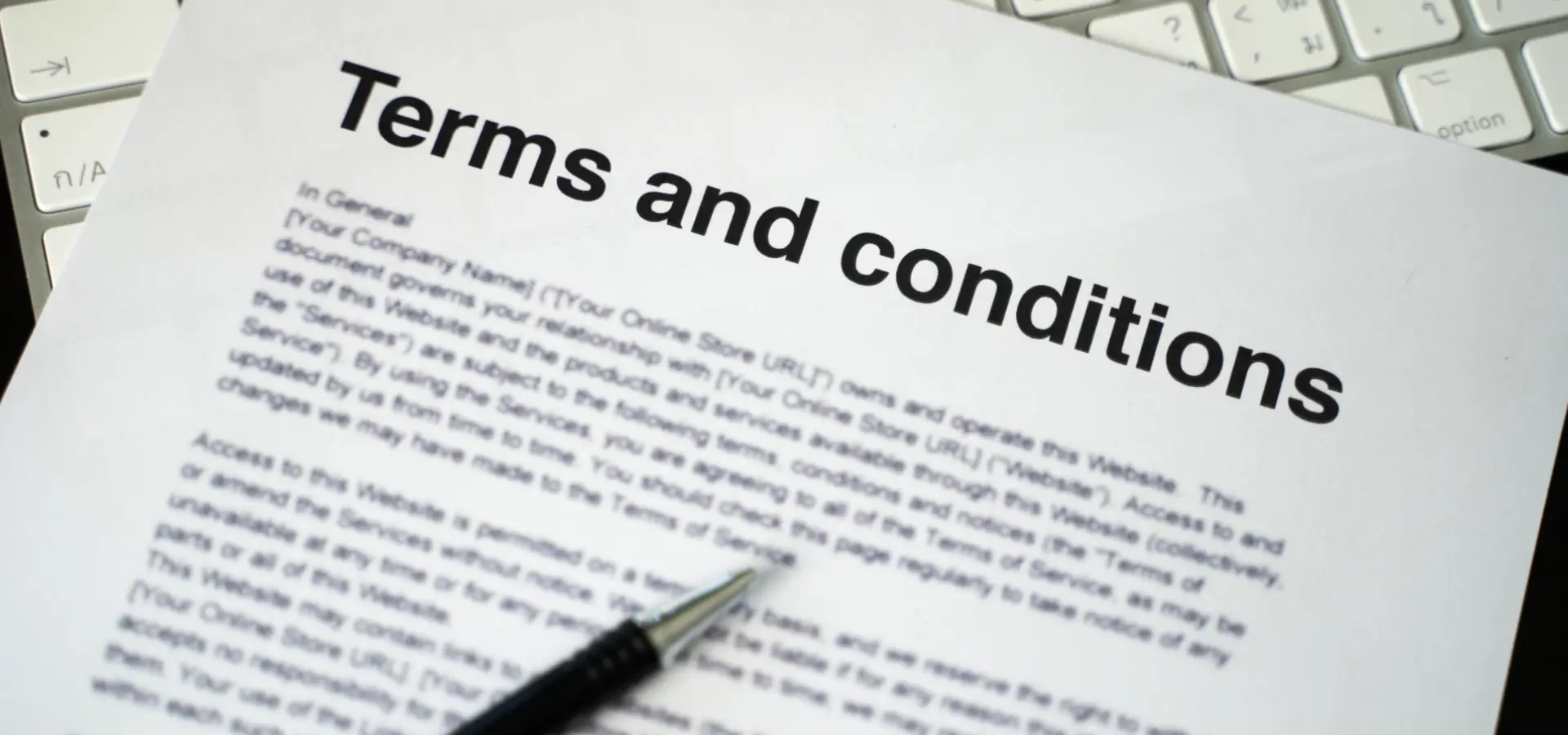 Terms and Conditions